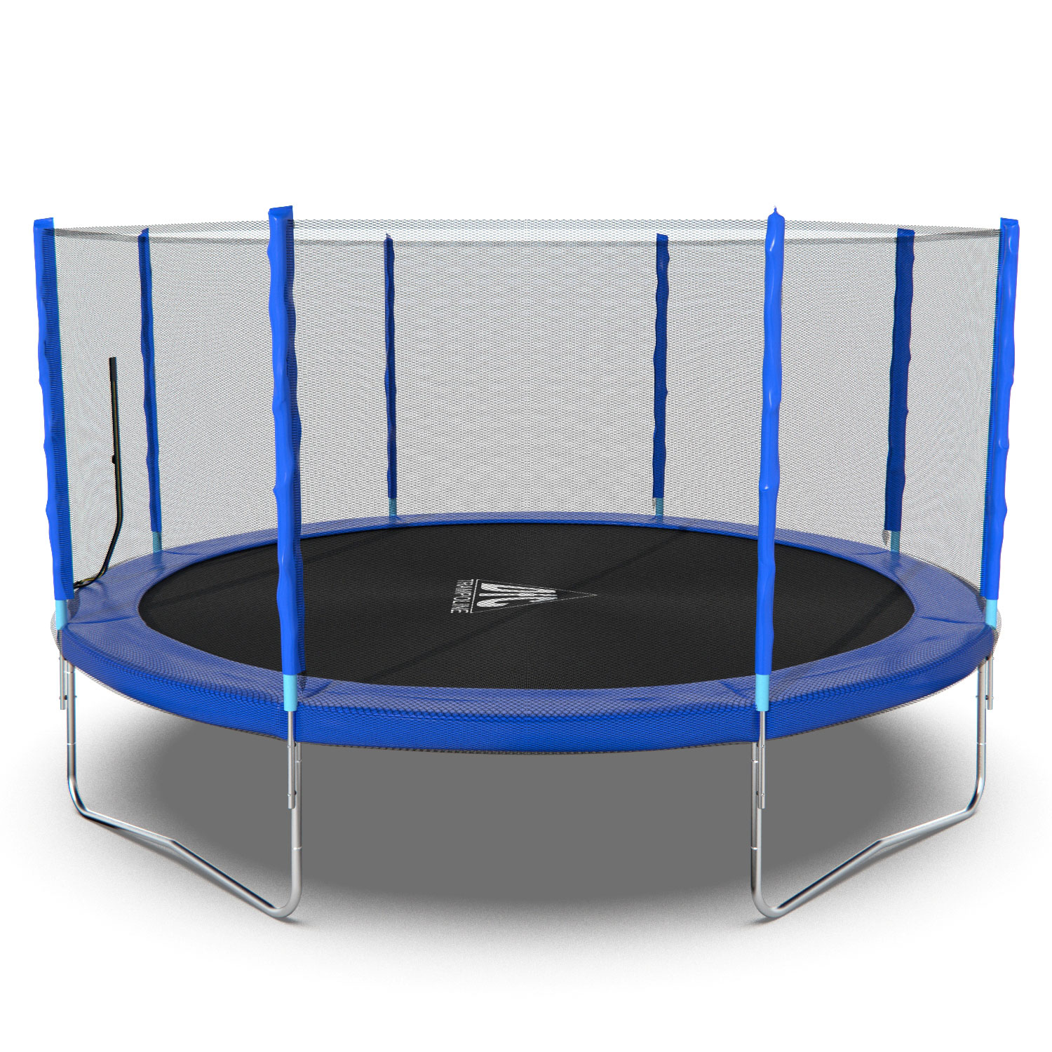 Батут DFC Trampoline Fitness с сеткой 14ft Синий