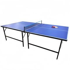 Теннисный стол DFC RQ24002, размер по стандарту ITTF 274 x 152, с сеткой и ракетками