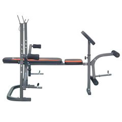 Скамья со стойками под штангу с опциями DFC D126