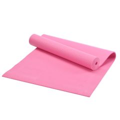 КОВРИК ДЛЯ ФИТНЕСА И ЙОГИ YM03-PVCYO-PINK 173 Х 61 Х 0,6 СМ