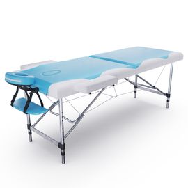 Массажный стол DFC NIRVANA Elegant, 186 x 70 см, толщина 5 см, бело-голубой