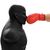 Манекен DFC Boxing Punching Man-Heavy c регулировкой высоты  TLS-AB (черный)