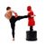 Манекен DFC Boxing Punching Man-Heavy c регулировкой высоты  TLS-AR (красный)