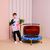 Батут с поручнем DFC BOUNCE MASTER 36" Dino