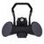 Тренажёр для пресса AB Roller SND чёрный с ковриком 34 х 17 x 0.6 cм