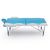 Массажный стол DFC NIRVANA Elegant, 186 x 70 см, толщина 5 см, бело-голубой