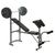 Скамья под штангу с опциями DFC GOZONE GZE-2201 со штангой и дисками в комплекте