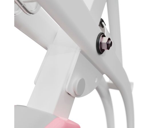 Велотренажер X-Bike DFC DavCreator, бело-розовый