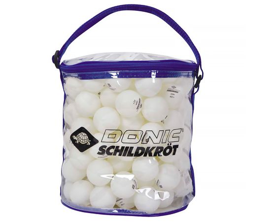 Мячики для н/тенниса DONIC JADE 40+, белый (144 шт.)