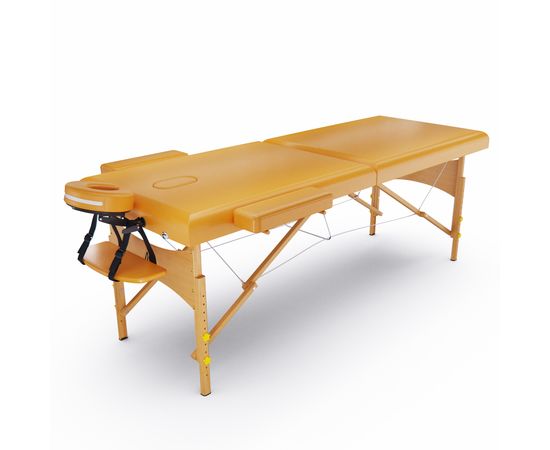 Массажный стол DFC NIRVANA Relax, 186 x 70 см, горчичный