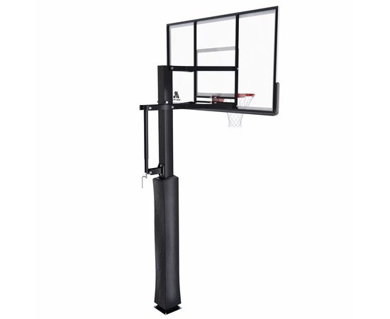 Баскетбольная стационарная стойка DFC ING 72" / закаленное стекло