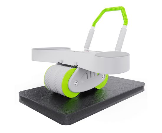 Тренажёр для пресса AB Roller SND-GT зеленый с ковриком 45 х 30 x 3.5 cм