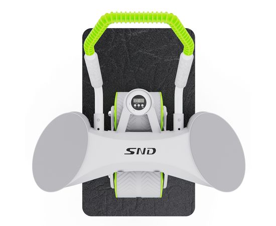 Тренажёр для пресса AB Roller SND-GT зеленый с ковриком 45 х 30 x 3.5 cм