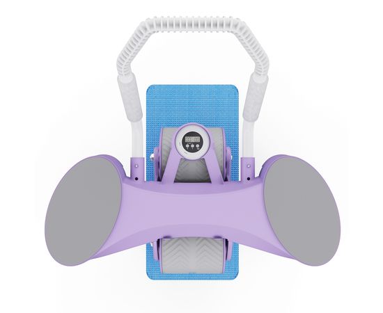 Тренажёр для пресса AB Roller SND-P фиолетовый с ковриком 34 х 17 x 0.6 cм