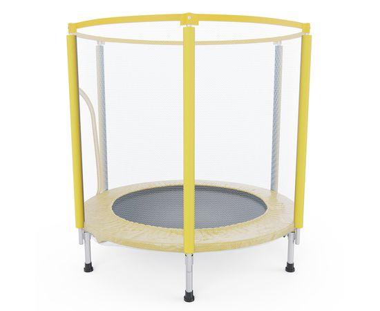 Батут детский DFC FOLDING 40" желтый с сеткой