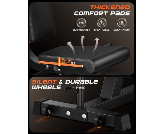 Тренажер для сгибания-разгибания ног DFC D030