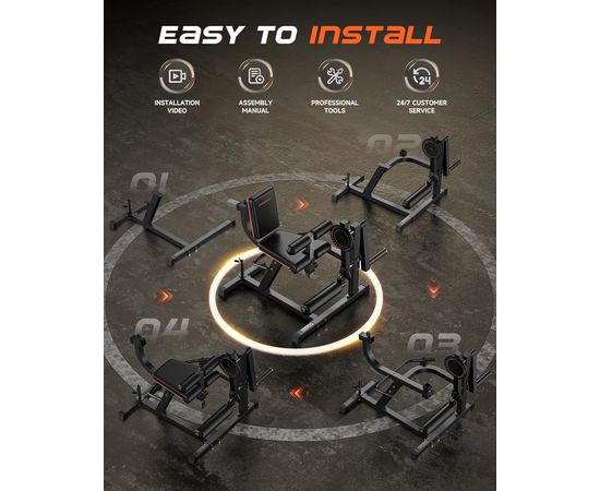 Тренажер для сгибания-разгибания ног DFC D030A