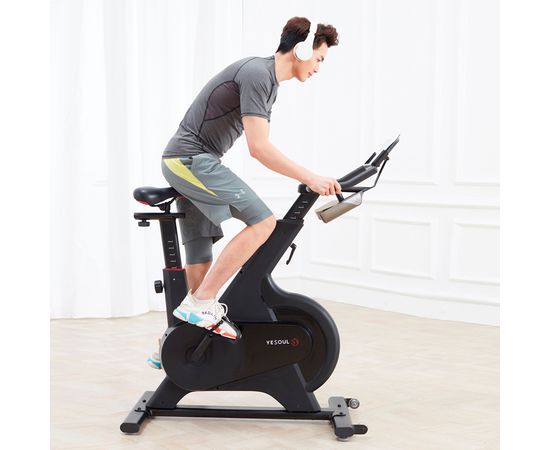 Велотренажер DFC Yesoul Smart M1 BLACK с пульсометром