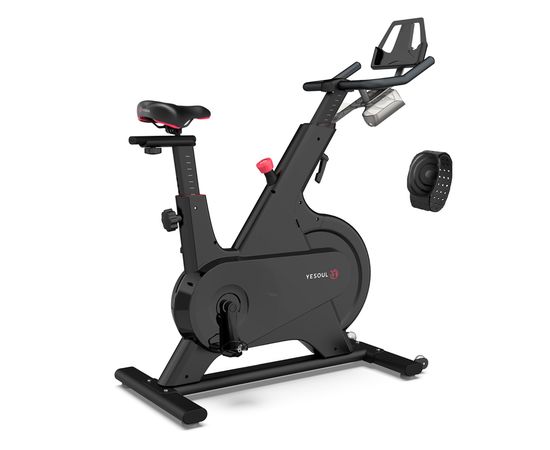 Велотренажер DFC Yesoul Smart M1 BLACK с пульсометром