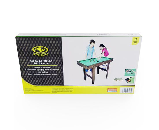 Игровой стол - бильярд  DFC Athletic 36" 91 x 48 см