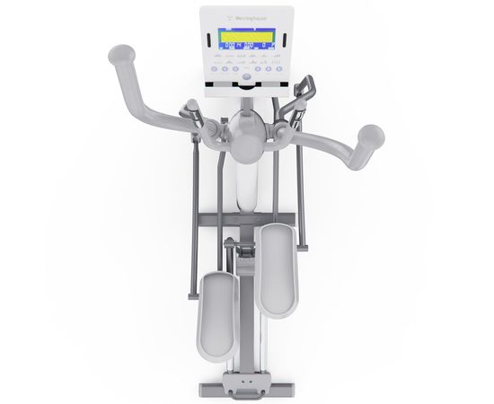 Электромагнитный эллиптический тренажер DFC Westinghouse 13Y, белый, с изменяемым углом наклона