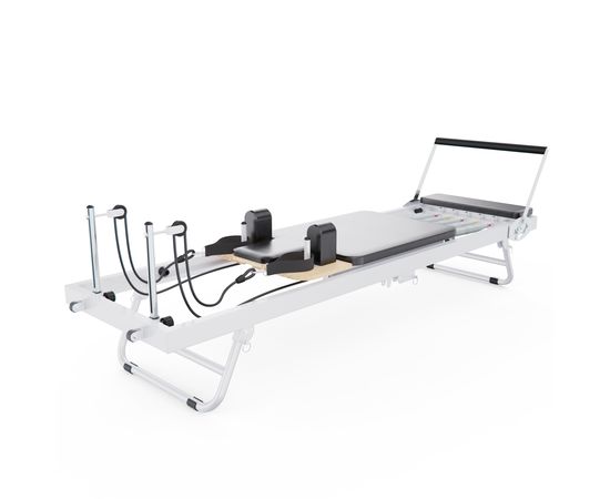 Стол для пилатеса (реформер) DFC с деревянными вставками