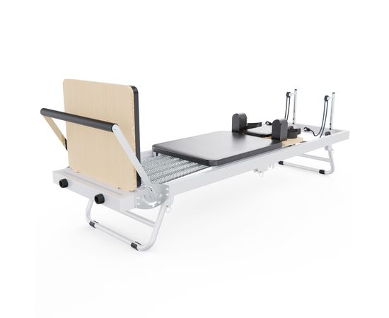 Стол для пилатеса (реформер) DFC с деревянными вставками