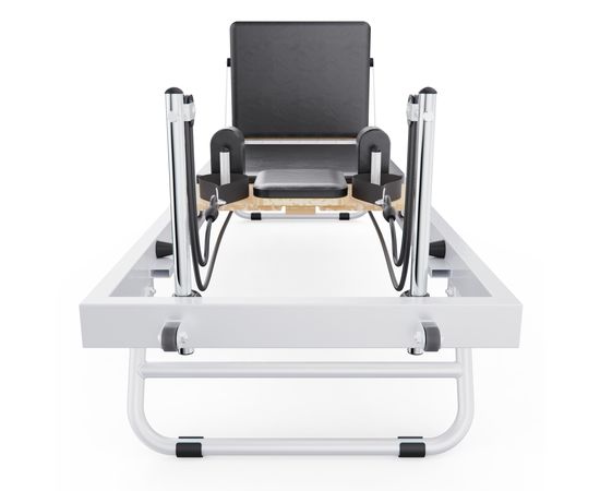 Стол для пилатеса (реформер) DFC с деревянными вставками