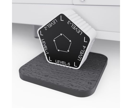 Беговая дорожка DFC T-JK с изменяемым углом наклона, белая