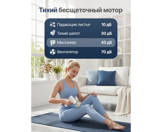 Перкуссионный массажер для тела, шеи и спины DFC YESOUL