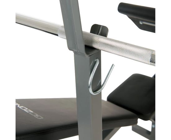 Скамья под штангу с опциями DFC GOZONE GZE-2201 со штангой и дисками в комплекте