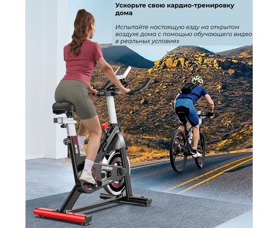 Спин-байк DFC Pooboo / магнитный, до 120 кг
