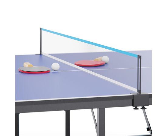 Теннисный стол DFC RQ24002, размер по стандарту ITTF 274 x 152, с сеткой и ракетками