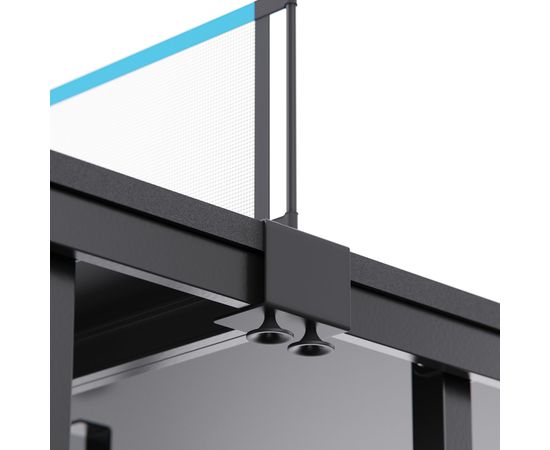 Теннисный стол DFC RQ24002, размер по стандарту ITTF 274 x 152, с сеткой и ракетками