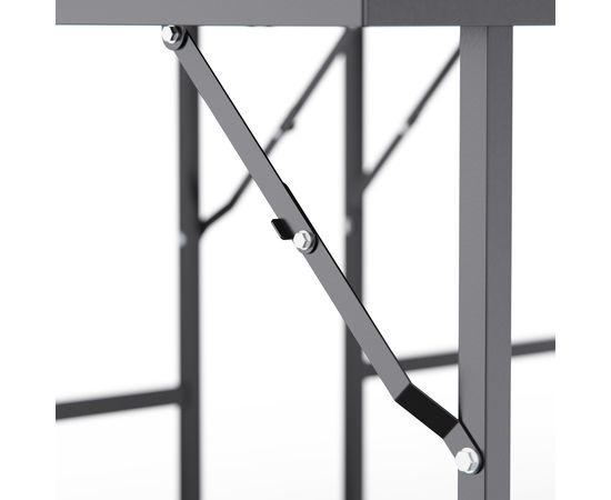 Теннисный стол DFC RQ24002, размер по стандарту ITTF 274 x 152, с сеткой и ракетками