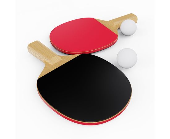 Теннисный стол DFC RQ24002, размер по стандарту ITTF 274 x 152, с сеткой и ракетками