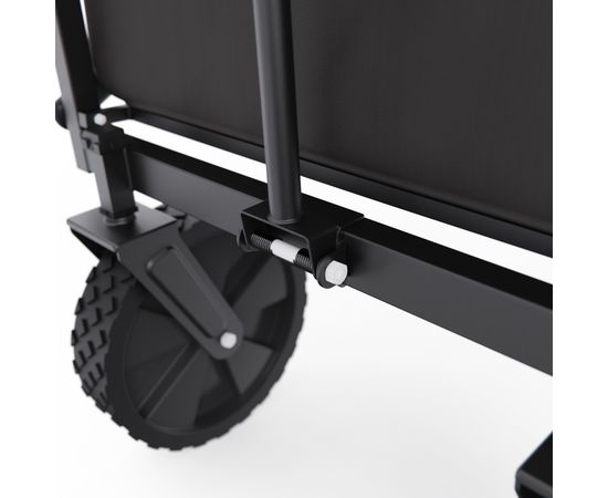 Тележка для кемпинга, дачи и сада DFC с черными колесами, до 125 кг