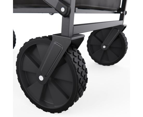 Тележка для кемпинга, дачи и сада DFC с черными колесами, до 125 кг