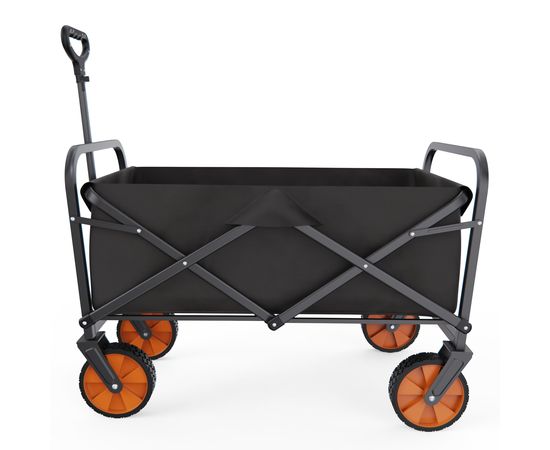 Тележка для кемпинга, дачи и сада DFC с оранжевыми колесами, до 125 кг