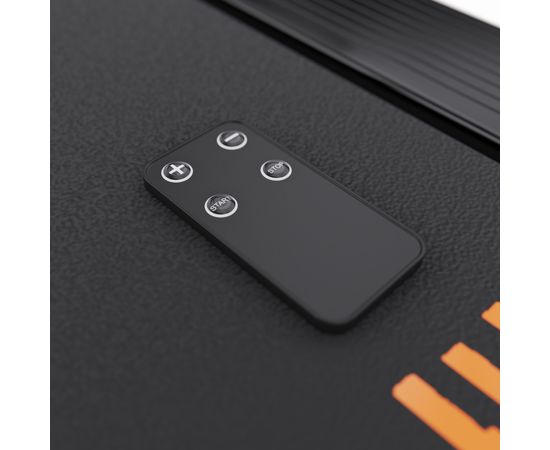 Беговая дорожка с поручнем DFC AXEFIT TM200-1HB, 94 х 39 см, черная