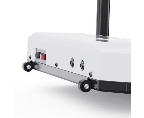 Беговая дорожка с поручнем DFC AXEFIT TM200-1HW, 94 х 39 см, белая