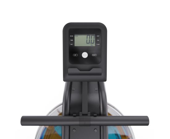 Водный гребной тренажер DFC YAMO до 136 кг, с наклонным баком