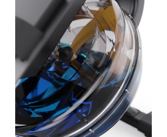 Водный гребной тренажер DFC YAMO до 136 кг, с наклонным баком