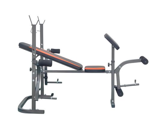 Скамья со стойками под штангу с опциями DFC D126