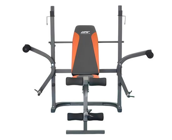 Скамья со стойками под штангу с опциями DFC D124