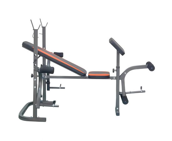 Скамья со стойками под штангу с опциями DFC D126