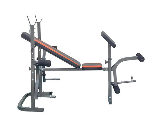 Скамья со стойками под штангу с опциями DFC D126