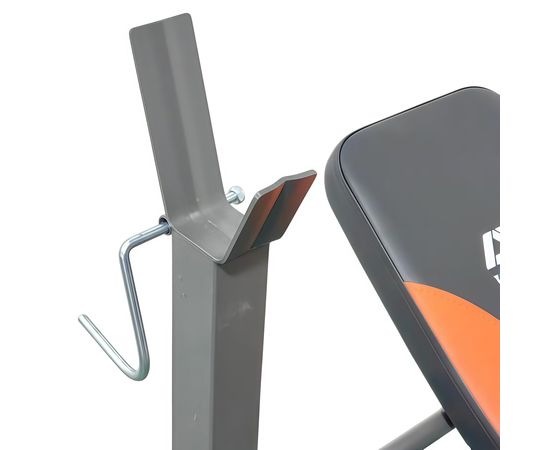 Скамья со стойками под штангу с опциями DFC D126