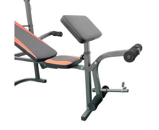 Скамья со стойками под штангу с опциями DFC D126