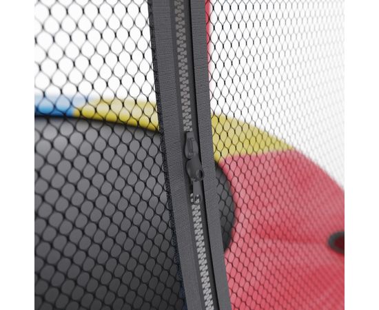 Батут каркасный DFC цветной 137 см с защитной сеткой